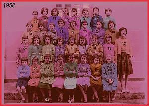 ECOLE BERTHELOT FILLES 1958 CMX